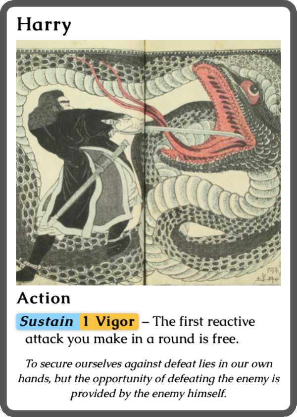 Feats of Strength Card
